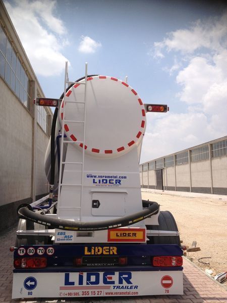 Cisterna semirremolque para transporte de cemento nuevo LIDER 2024 YEAR NEW BULK CEMENT manufacturer co.: foto 6