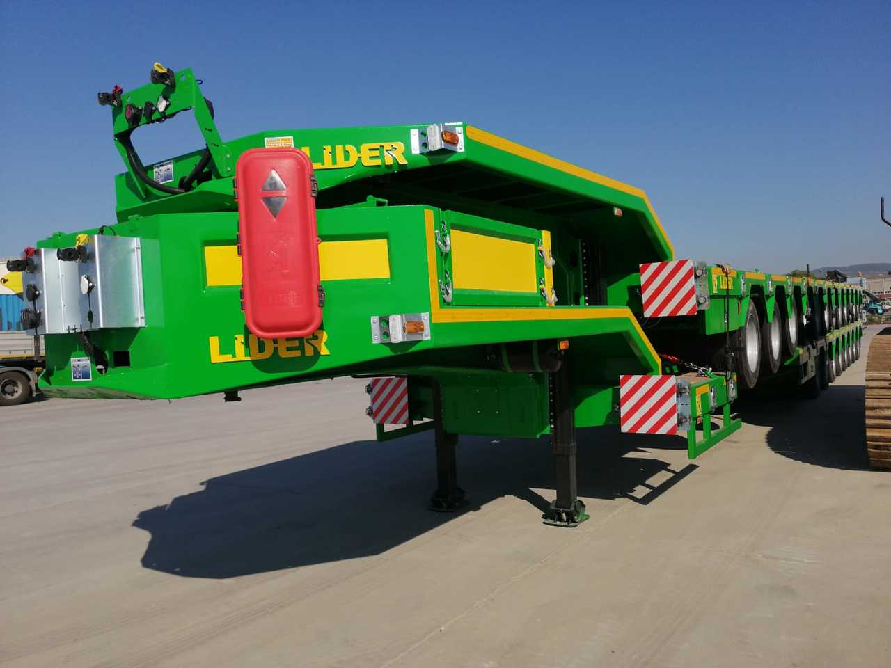 Góndola rebajadas semirremolque para transporte de equipos pesados nuevo LIDER LIDER NEW 2024 MODEL Lowbed: foto 10