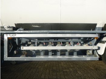 Cisterna semirremolque para transporte de combustible L.A.G. Fuel tank alu 44.4 m3 / 6 comp + pump: foto 5