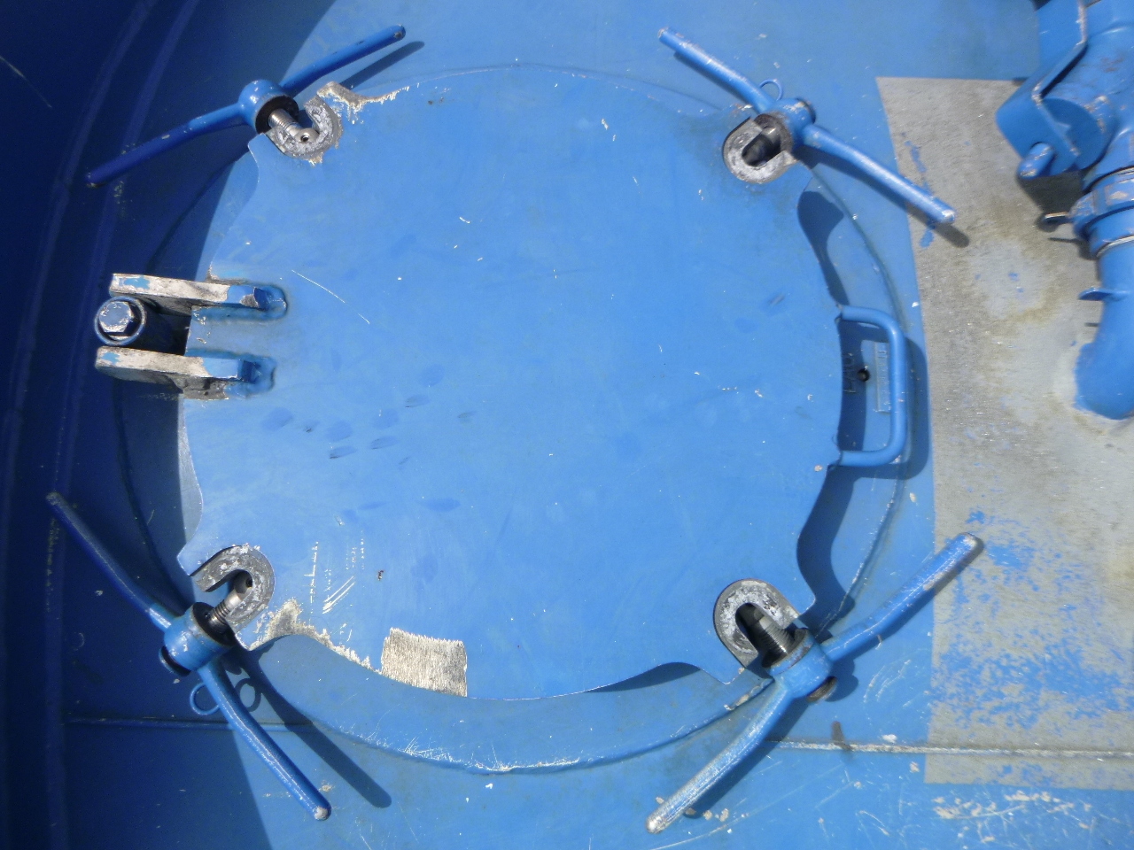 Cisterna semirremolque para transporte de harina L.A.G. Powder tank alu 55 m3 (tipping) + ADR: foto 6