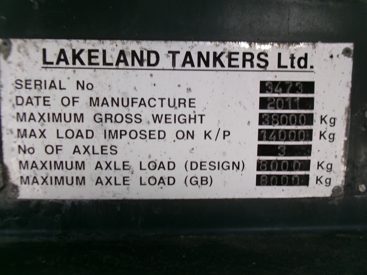 Cisterna semirremolque para transporte de combustible Lakeland Fuel tank alu 42.8 m3 / 6 comp + pump: foto 37