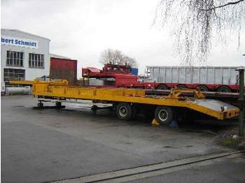 Góndola rebajadas semirremolque para transporte de equipos pesados Langendorf 2-Achs-Satteltieflader - 2 gelenkte Achsen: foto 1