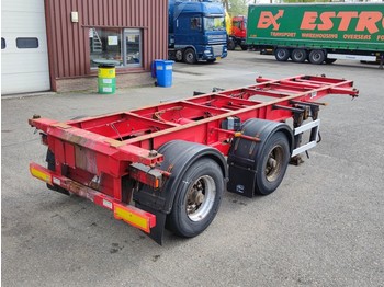 Portacontenedore/ Intercambiable semirremolque Lecitrailer 20FT BPW - 2 axle - Widespread - Steel Suspension (O597): foto 1