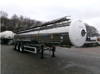Cisterna semirremolque para transporte de substancias químicas Magyar Chemical tank inox 22.5 m3 / 1 comp ADR 29-05-2024: foto 2