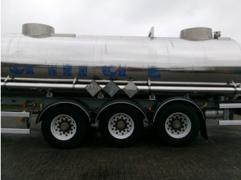 Cisterna semirremolque para transporte de substancias químicas Magyar Chemical tank inox 22.5 m3 / 1 comp ADR 29-05-2024: foto 5