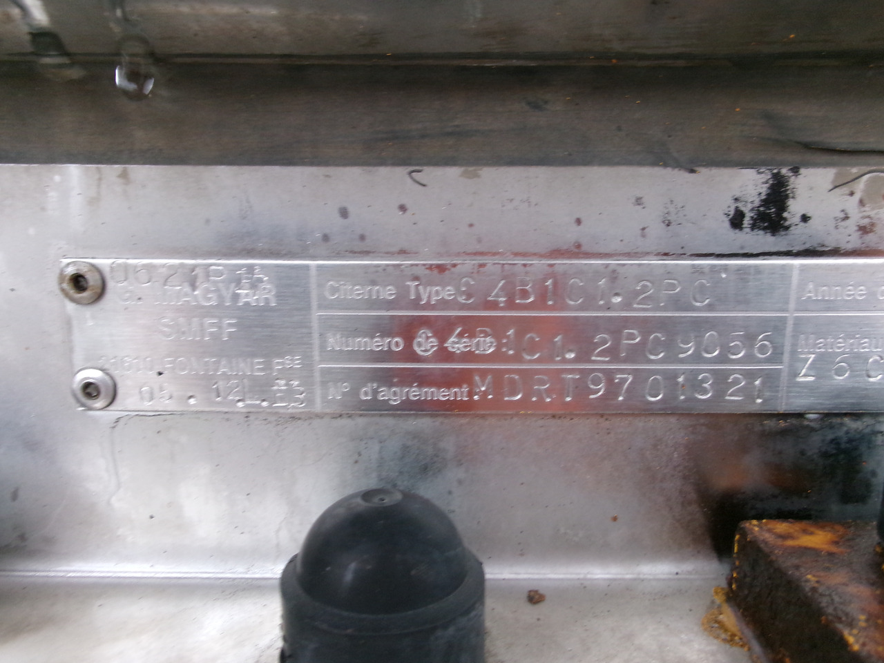 Cisterna semirremolque para transporte de substancias químicas Magyar Chemical tank inox 22.5 m3 / 1 comp ADR 29-05-2024: foto 22