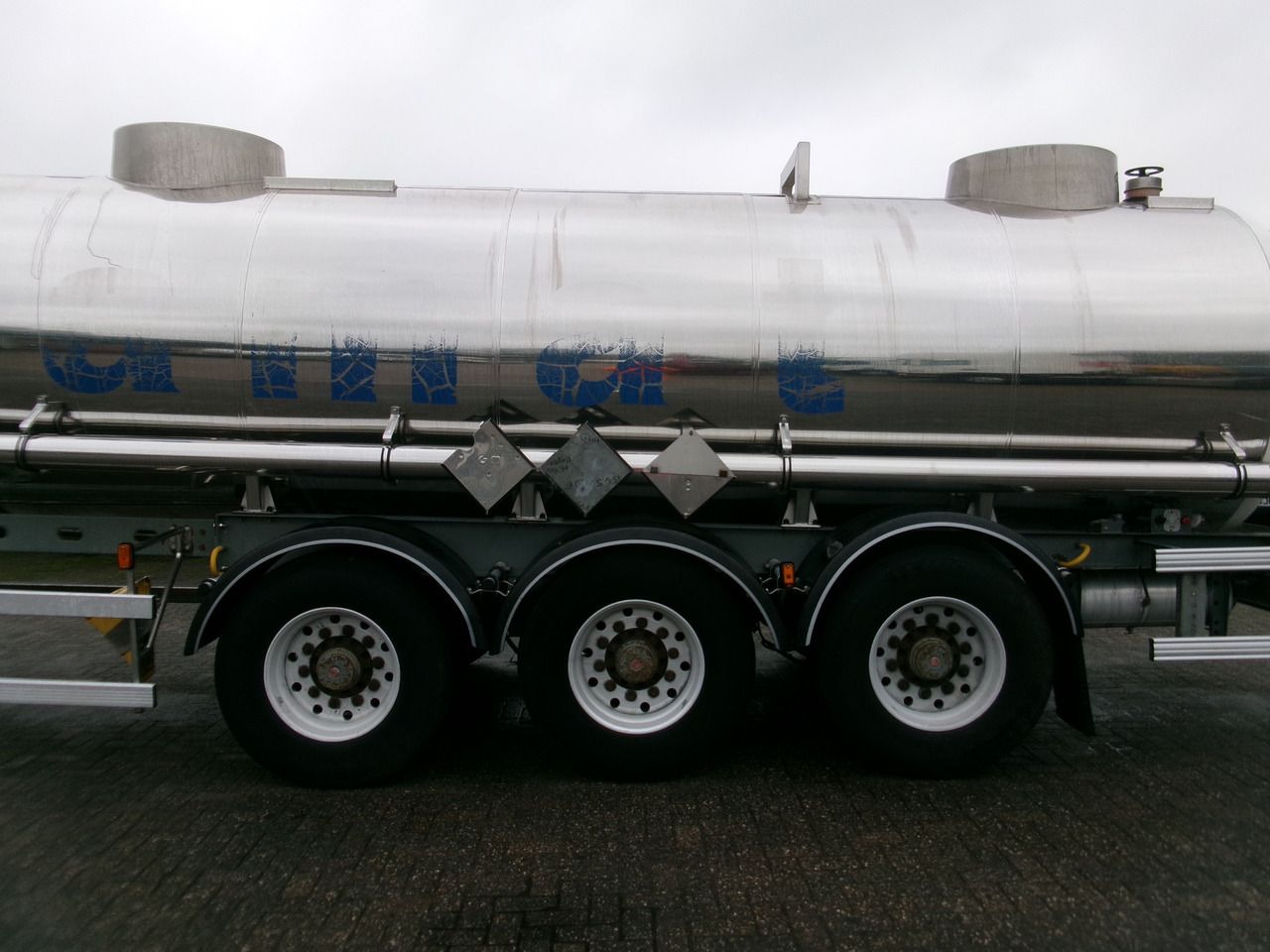 Cisterna semirremolque para transporte de substancias químicas Magyar Chemical tank inox 22.5 m3 / 1 comp ADR 29-05-2024: foto 5