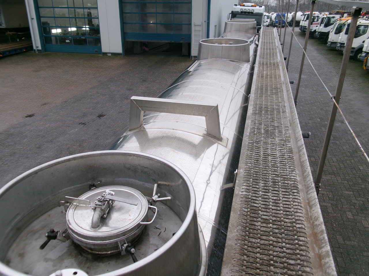 Cisterna semirremolque para transporte de substancias químicas Magyar Chemical tank inox 22.5 m3 / 1 comp ADR 29-05-2024: foto 15