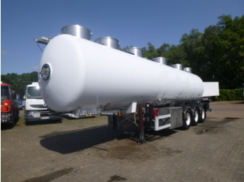 Cisterna semirremolque para transporte de alimentos Magyar Food tank inox 28.5 m3 / 4 comp + pump: foto 1