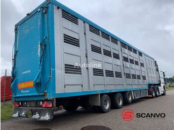 Transporte de ganado semirremolque Menke Dyretransport 3 etager: foto 1