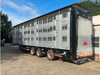 Transporte de ganado semirremolque Michieletto 3 Stock  Vollausstattung Hubdach: foto 1