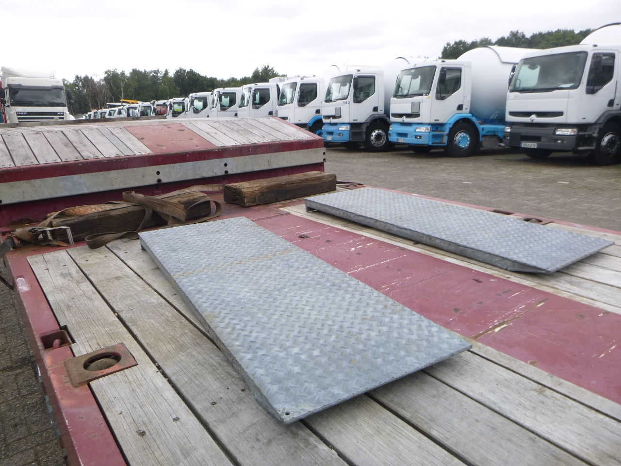 Góndola rebajadas semirremolque Nooteboom 3-axle semi-lowbed trailer extendable 14.5 m + ramps: foto 10