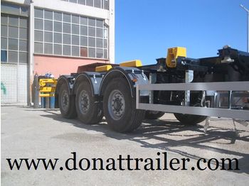 DONAT Container Chassis Semitrailer - Extendable - Portacontenedore/ Intercambiable semirremolque