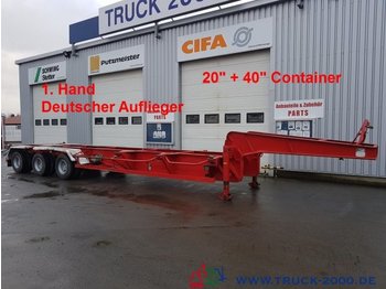  GoFa 3 Achs Container Chassis 20"+40" BPW Achsen - Portacontenedore/ Intercambiable semirremolque
