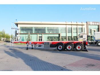 NOVA NEW CONTAINER TIPPING CHASSIS PRODUCTION 20,30,40 FT 2023 - Portacontenedore/ Intercambiable semirremolque