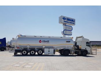 Cisterna semirremolque para transporte de combustible nuevo SINAN TANKER-TREYLER Aluminium, fuel tanker- Бензовоз Алюминьевый: foto 5