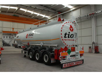 Cisterna semirremolque para transporte de combustible nuevo SINAN TANKER-TREYLER Aluminium, fuel tanker- Бензовоз Алюминьевый: foto 3