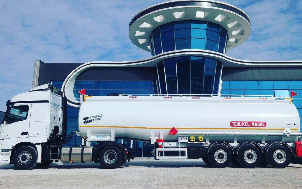 Cisterna semirremolque para transporte de combustible nuevo SINAN TANKER-TREYLER Aluminium, fuel tanker- Бензовоз Алюминьевый: foto 14