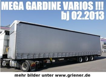 Semirremolque lona Schmitz Cargobull SCS 24/ MEGA VARIOS HUBDACH 12642 XL TOPZUSTAND: foto 1