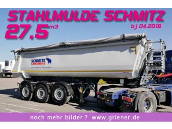 Volquete semirremolque Schmitz Cargobull SKI 24/SL 7,2 /27,5 m³ / LIFT / HEAVY DUTY !!!!!: foto 1