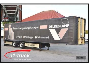 Krone Wellmeyer 2 achs kurz , HU 12/2019, Spezial - Semirremolque lona