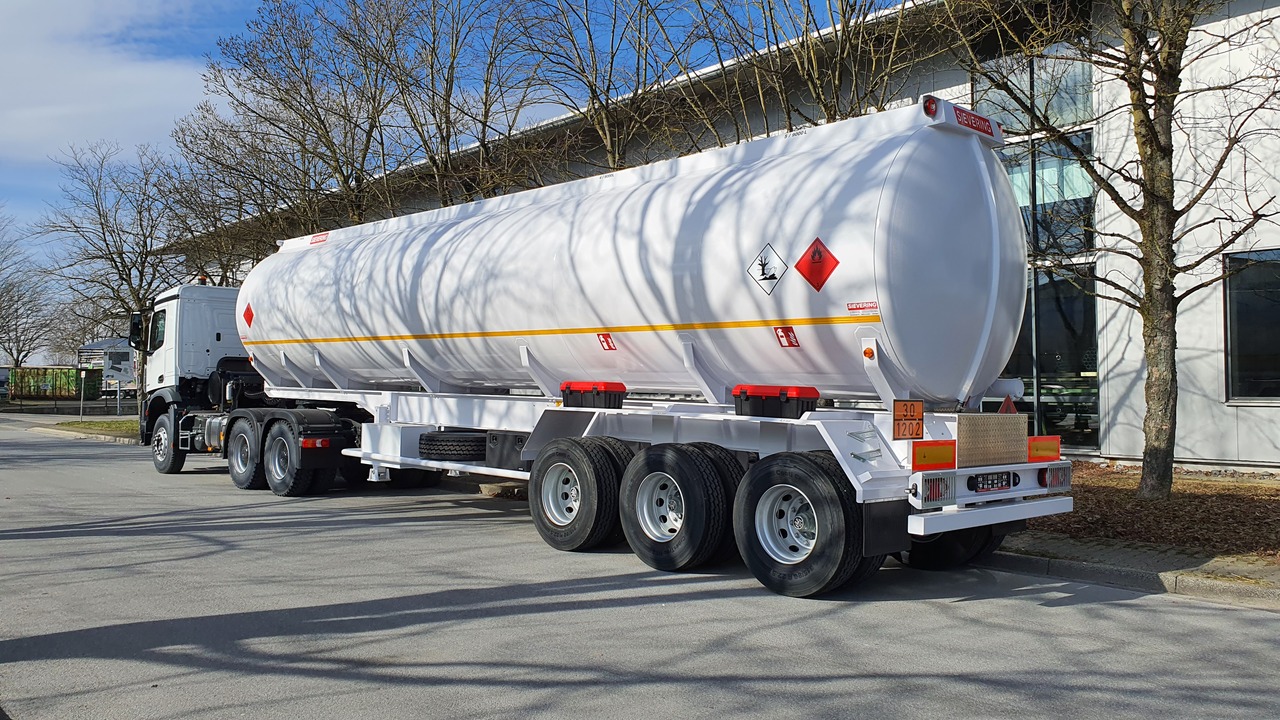 Cisterna semirremolque para transporte de combustible nuevo Sievering 40000 LITRE ADR FUEL TANK SEMI-TRAILER FOR MERCEDES ACTROS: foto 3