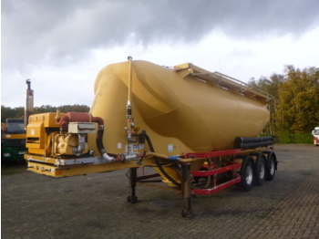 Cisterna semirremolque para transporte de harina Spitzer Powder tank alu 36 m3 / 1 comp + compressor: foto 1
