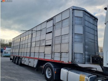 Pezzaioli SBA63U  3 Stock, Hubdach, eigenes Aggregat - transporte de ganado semirremolque