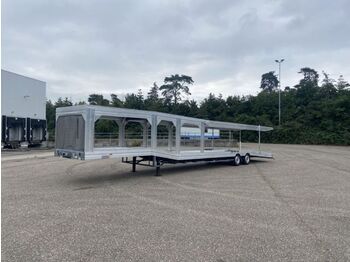 Portavehículos semirremolque Veldhuizen Be oplegger auto transporter 10 ton dubbel dekker: foto 1
