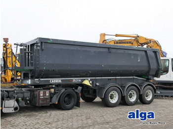 Carnehl CHKS/AH, Alu, 28m³, Kunststoffauskleidung, Lift  - Volquete semirremolque