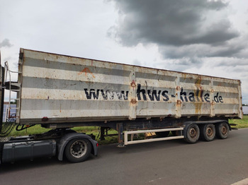  Lück Kipper  SKF 35 STAHLMULDE TÜV SAF ACHSEN - Volquete semirremolque