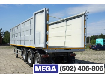 MEGA 50 m³ - Tpper for IRON SCRAP / DOMEX 650 / Doors ! READY ! - Volquete semirremolque