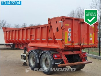 Netam-Fruehauf 19m3 Steel Tipper 2 axles SAF - Volquete semirremolque