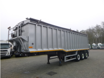 Wilcox Tipper trailer alu 48.5 m3 + tarpaulin - Volquete semirremolque