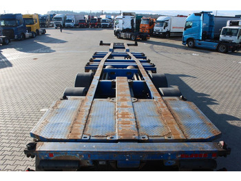 Chasis semirremolque Wielton NS 34 PT, EXPANDABLE FOR ALL TYPES OF CONTAINERS: foto 1