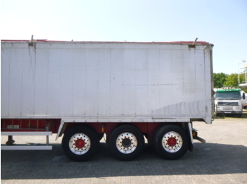 Volquete semirremolque Wilcox Tipper trailer alu 55 m3 + tarpaulin: foto 5
