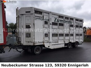 Transporte de ganado remolque