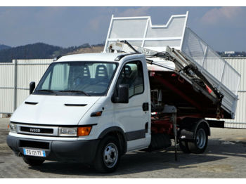 Volquete furgoneta Iveco Daily 35C9 Dreiseitenkipper 3,00m +Kran!: foto 1