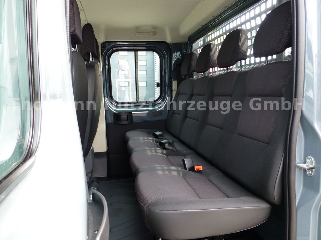 Caja abierta furgoneta, Furgoneta combi nuevo Peugeot Boxer Pritsche 7 Sitzer Klima. Temp AHK: foto 17