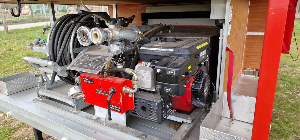 Furgoneta con caja de lona Renault nur 4200 km Feuerwehr Allrad: foto 11