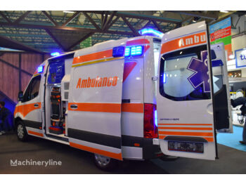 MERCEDES-BENZ SPRINTER 417 CDI EMERGENCY AMBULANCE AUTOMATIC TRANSMISSION - ambulancia