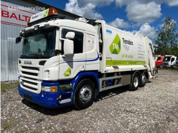 Camión de basura SCANIA P380, 6x2 GARBAGE TRUCK, JOAB