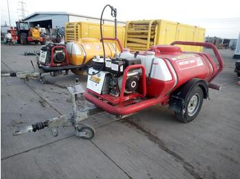  Brendon Bowsers Single Axle Plastic Water Bowser, Yanmar Engine - Hidrolimpiadora