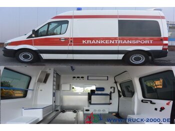 Ambulancia Mercedes-Benz 313 AMS Krankenwagen- (KTW) Rettungswagen Rampe + Rollstuhl: foto 1