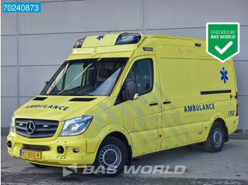 Ambulancia Mercedes-Benz Sprinter 319 CDI Automaat Euro6 Complete NL Ambulance Brancard Ziekenwagen Rettungswagen Krankenwagen Airco Cruise control: foto 1