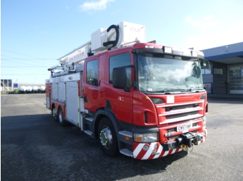 Camión de bomberos Scania P310 6x2 RHD fire truck + pump, ladder & manlift: foto 2