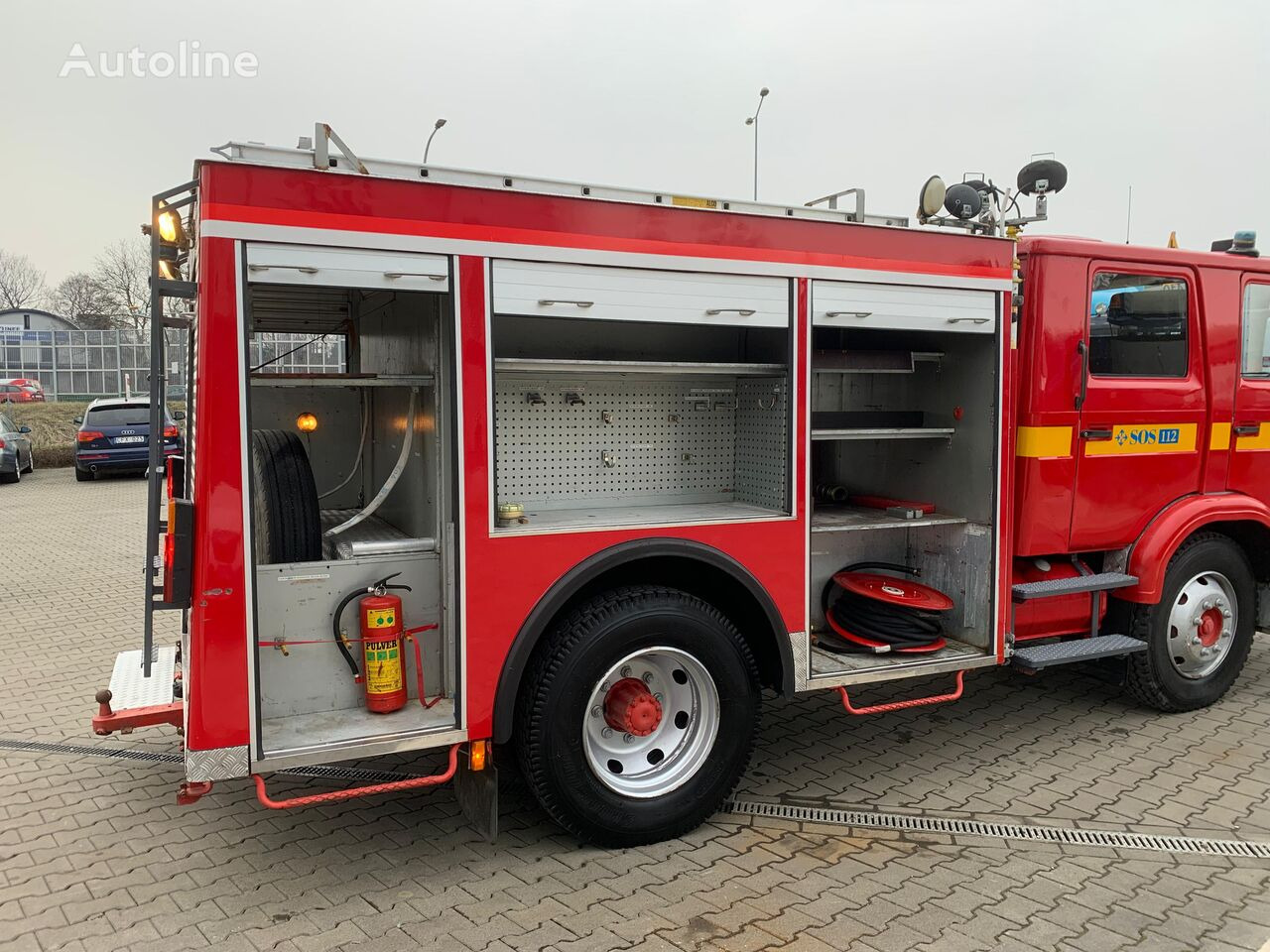 Camión de bomberos Volvo F613 Turbo / 2000l/min pump / 1000l foam / GOOD CONDITION: foto 24