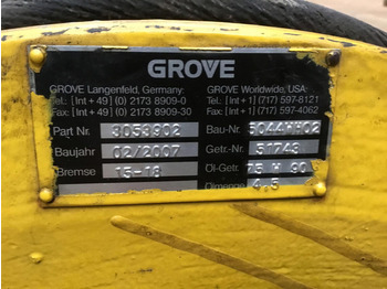 Grove Grove GMK 5100 winch - Cabrestante: foto 4