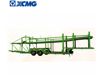  XCMG Official Manufacturer 3 Axles Car Transport Carrier Semi-Trailer - Portavehículos semirremolque: foto 2