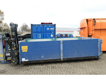 Abrollcontainer, Kran Hiab 099 BS-2 Duo  - Contenedor de gancho: foto 2